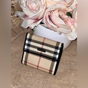 Burberry Classic House Check Bifold Wallet